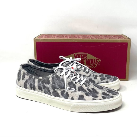 Vans Authentic Leopard Casual Low Top Shoes Women's Size Suede VN0A5HZS9FS Desc - Picture 6 of 11